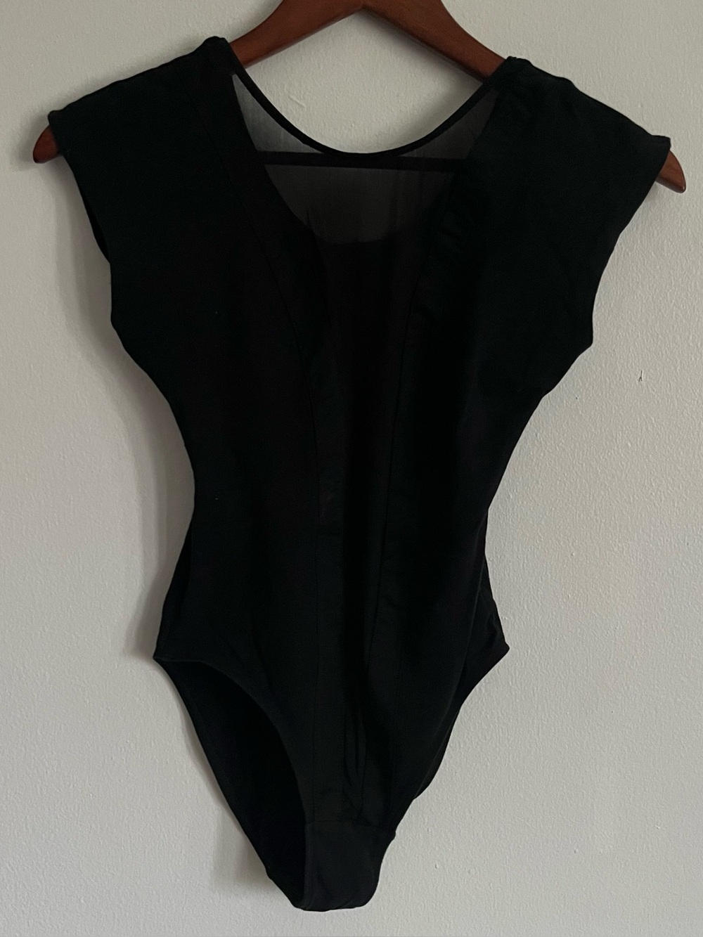 American Apparel Mesh Front Bodysuit